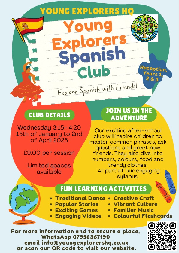 WB Spanish Flyer Spring term